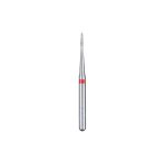 Kerr BluWhite Diamond Bur 201F 008 Flame Fine Grit Red FG 19mm (5)