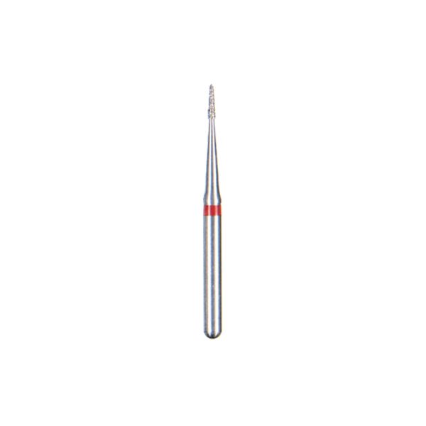 Kerr BluWhite Diamond Bur 201F 008 Flame Fine Grit Red FG 19mm (5) Kerr BluWhite Diamond Bur 201F 008 Flame Fine Grit Red FG 19mm (5)