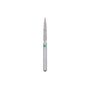 Kerr BluWhite Diamond Bur 217C 014 Flame Coarse Grit Green FG 19mm (5)