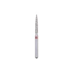 Kerr BluWhite Diamond Bur 217F 014 Flame Fine Grit Red FG 19mm (5)