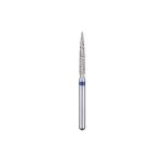 Kerr BluWhite Diamond Bur 217R 014 Flame Medium Grit Blue FG 19mm (5)