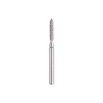 Kerr BluWhite Diamond Bur 232C 012 Flame Coarse Grit Green FG 19mm (5)