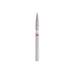 Kerr BluWhite Diamond Bur 240F 016 Flame Fine Grit Red FG 19mm (5)