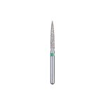 Kerr BluWhite Diamond Bur 246C 016 Flame Coarse Grit Green FG 19mm (5)