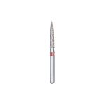 Kerr BluWhite Diamond Bur 246F 016 Flame Fine Grit Red FG 19mm (5)