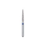 Kerr BluWhite Diamond Bur 246R 016 Flame Medium Grit Blue FG 19mm (5)