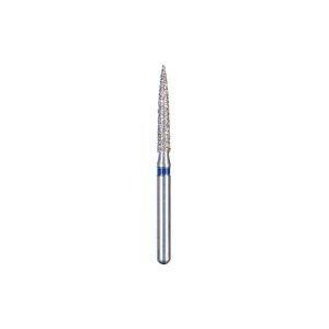 Kerr BluWhite Diamond Bur 246R 016 Flame Medium Grit Blue FG 19mm (5)