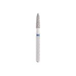 Kerr BluWhite Diamond Bur 249R 016 Flame Medium Grit Blue FG 19mm (5)