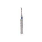 Kerr BluWhite Diamond Bur 310R 010 Inverted Cone Medium Grit Blue FG 19mm (5)