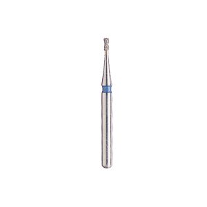 Kerr BluWhite Diamond Bur 310R 010 Inverted Cone Medium Grit Blue FG 19mm (5)