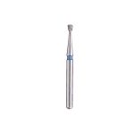 Kerr BluWhite Diamond Bur 320R 012 Inverted Cone Medium Grit Blue FG 19mm (5)