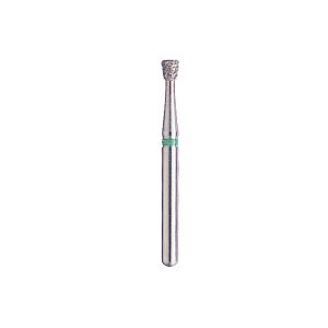 Kerr BluWhite Diamond Bur 330C 018 Inverted Cone Coarse Grit Green FG 19mm (5)