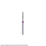 Kerr BluWhite Diamond Bur 4062 016 Curettage Composite Finishing Fine Grit Yellow FG 19mm (5)