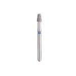 Kerr BluWhite Diamond Bur 410R 021 Flat End Taper Medium Grit Blue FG 19mm (5)