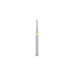 Kerr BluWhite Diamond Bur 4205 012 Flame Composite Finishing Fine Grit Yellow FG 19mm (5)