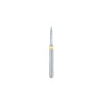 Kerr BluWhite Diamond Bur 4205L 010 Flame Composite Finishing Fine Grit Yellow FG 19mm (5)