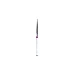 Kerr BluWhite Diamond Bur 4236P 016 Flat End Taper Composite Finishing Fine Grit Yellow FG 19mm (5)
