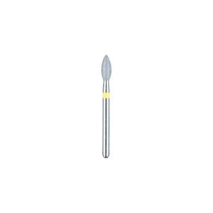 Kerr BluWhite Diamond Bur 4255 023 Occlusal Composite Finishing Fine Grit Yellow FG 19mm (5)