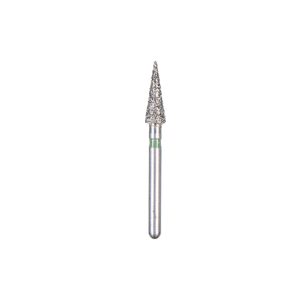 Kerr BluWhite Diamond Bur 432C 025 Needle Coarse Grit Green FG 19mm (5)