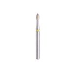 Kerr BluWhite Diamond Bur 4610 016 Occlusal Composite Finishing Fine Grit Yellow FG 19mm (5)
