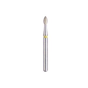 Kerr BluWhite Diamond Bur 4610 016 Occlusal Composite Finishing Fine Grit Yellow FG 19mm (5)