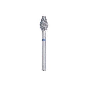 Kerr BluWhite Diamond Bur 461R 035 Occlusal Medium Grit Blue FG 19mm (5)