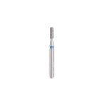 Kerr BluWhite Diamond Bur 500R 012 Straight Cylinder Medium Grit Blue FG 19mm (5)