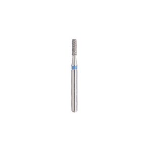 Kerr BluWhite Diamond Bur 500R 012 Straight Cylinder Medium Grit Blue FG 19mm (5)