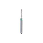 Kerr BluWhite Diamond Bur 503C 014 Straight Cylinder Coarse Grit Green FG 19mm (5)