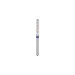 Kerr BluWhite Diamond Bur 505R 012 Straight Cylinder Medium Grit Blue FG 19mm (5)