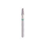 Kerr BluWhite Diamond Bur 508C 018 Round End Taper Coarse Grit Green FG 19mm (5)