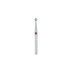 Kerr BluWhite Diamond Bur 5201 016 Round Composite Finishing Ultra Fine Grit Violet FG 19mm (5)