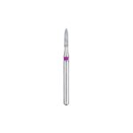Kerr BluWhite Diamond Bur 5205 012 Flame Composite Finishing Ultra Fine Grit Violet FG 19mm (5)