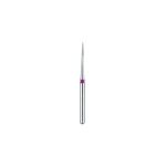 Kerr BluWhite Diamond Bur 5209 010 Round End Taper Composite Finishing Ultra Fine Grit Violet FG 19mm (5)