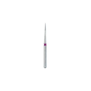 Kerr BluWhite Diamond Bur 5209 010 Round End Taper Composite Finishing Ultra Fine Grit Violet FG 19mm (5)