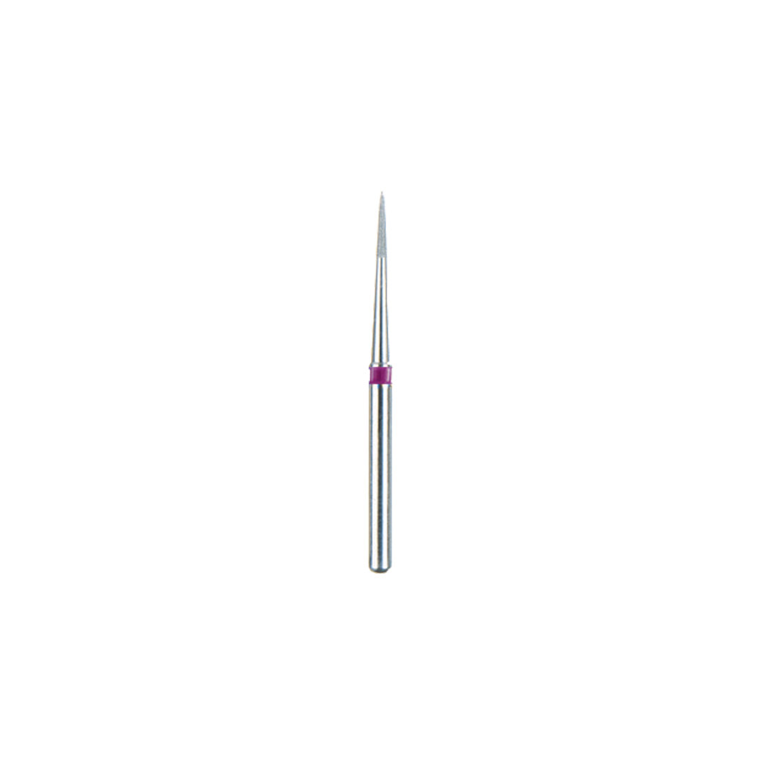 Kerr BluWhite Diamond Bur 5209 010 Round End Taper Composite Finishing Ultra Fine Grit Violet FG 19mm (5) Kerr BluWhite Diamond Bur 5209 010 Round End Taper Composite Finishing Ultra Fine Grit Violet FG 19mm (5)