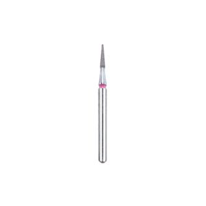 Kerr BluWhite Diamond Bur 5219 012 Round End Taper Composite Finishing Ultra Fine Grit Violet FG 19mm (5)