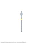 Kerr BluWhite Diamond Bur 5255 023 Occlusal Composite Finishing Ultra Fine Grit Violet FG 19mm (5)