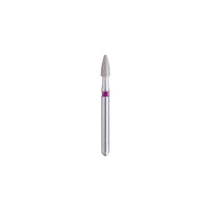 Kerr BluWhite Diamond Bur 5274N 014 Flame Composite Finishing Ultra Fine Grit Violet FG 19mm (5)