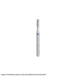 Kerr BluWhite Diamond Bur 528C 010 Straight Cylinder Coarse Grit Green FG 19mm (5)