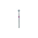 Kerr BluWhite Diamond Bur 5400 025 Round Composite Finishing Ultra Fine Grit Violet FG 19mm (5)