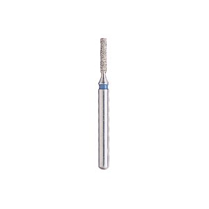 Kerr BluWhite Diamond Bur 540R 010 Straight Cylinder Medium Grit Blue FG 19mm (5)