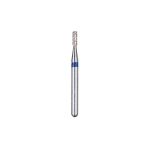 Kerr BluWhite Diamond Bur 541R 010 Straight Cylinder Medium Grit Blue FG 19mm (5)