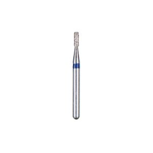 Kerr BluWhite Diamond Bur 541R 010 Straight Cylinder Medium Grit Blue FG 19mm (5)