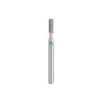 Kerr BluWhite Diamond Bur 542C 014 Straight Cylinder Coarse Grit Green FG 19mm (5)