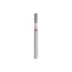 Kerr BluWhite Diamond Bur 542F 014 Straight Cylinder Fine Grit Red FG 19mm (5)