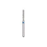 Kerr BluWhite Diamond Bur 550R 012 Straight Cylinder Medium Grit Blue FG 19mm (5)