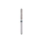 Kerr BluWhite Diamond Bur 575XC 016 Straight Cylinder Extra Coarse Grit Black FG 19mm (5)