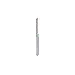 Kerr BluWhite Diamond Bur 580C 008 Straight Cylinder Coarse Grit Green FG 19mm (5)