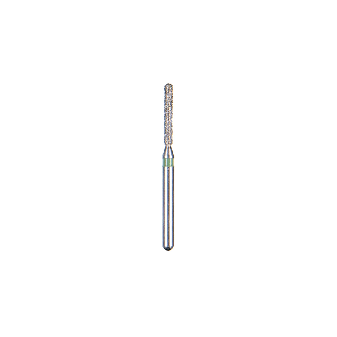 Kerr BluWhite Diamond Bur 580C 008 Straight Cylinder Coarse Grit Green FG 19mm (5) Kerr BluWhite Diamond Bur 580C 008 Straight Cylinder Coarse Grit Green FG 19mm (5)